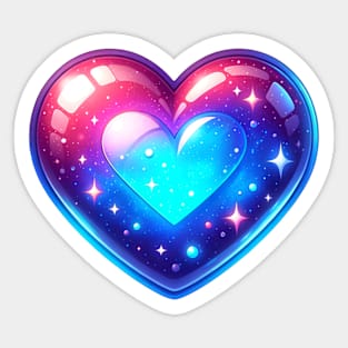 Heart Of The Galaxy Sticker